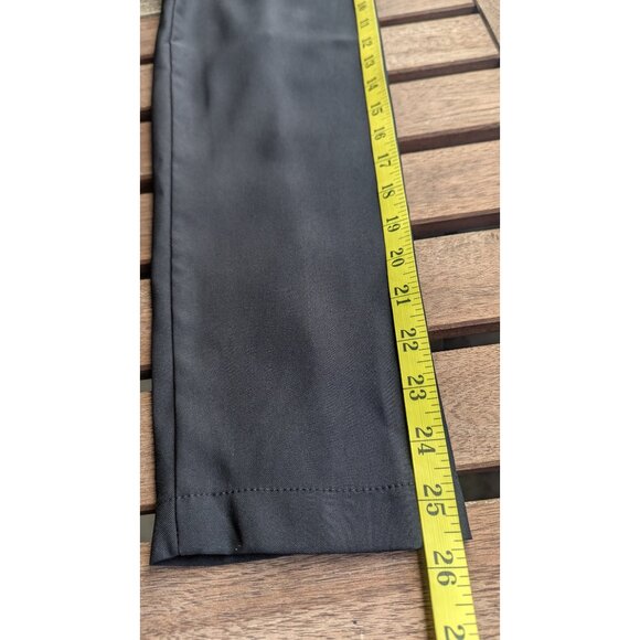 💜NWT Black Wrap Dress – Ruched, Asymmetrical Drape - Picture 10 of 11